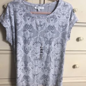 EUC Rose + Olive top